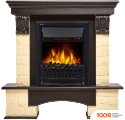 Firelight FORTE CLASSIC (КАМЕНЬ БЕЖЕВЫЙ/ШПОН ВЕНГЕ) (322375)