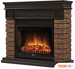 Firelight BRICKS WOOD 25 (КАМЕНЬ ТЕМНЫЙ/ШПОН ВЕНГЕ) (322342)