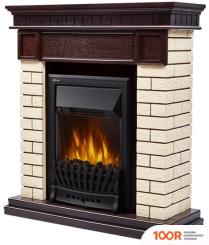 Firelight BRICKS CLASSIC (КАМЕНЬ БЕЖЕВЫЙ/ШПОН ТЕМНЫЙ ДУБ) (322341)