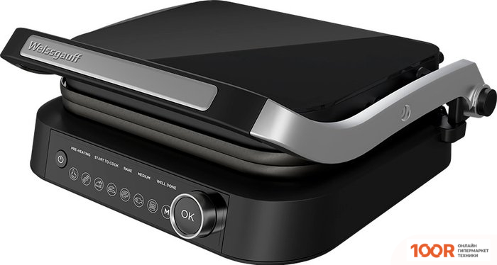 Weissgauff WCG-360 NERO GLASS CHEF’S STEAK (321743)