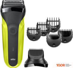 Braun SERIES 3 SHAVE&STYLE 300BT (ЗЕЛЕНЫЙ) (320520)