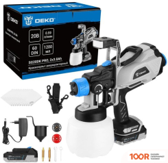 Deko SG20DK PRO 083-1136 (С 2-МЯ АКБ) (320304)
