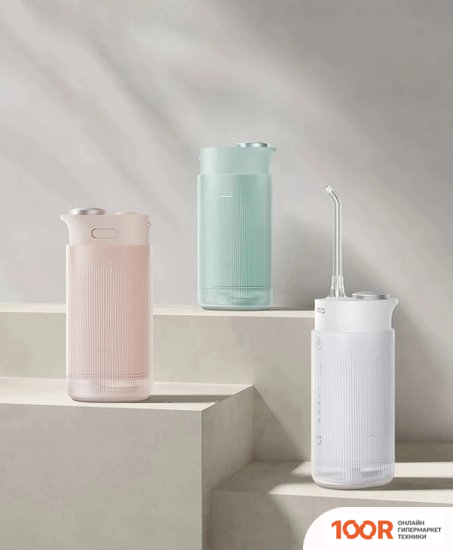 Xiaomi MIJIA ELECTRIC TEETH FLOSSER F400 SMOKED MEO704 (РОЗОВЫЙ) (320241)