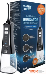 Waterdent SMART FLOSSER V300 + ЖИДКОСТЬ ДЛЯ ИРРИГАТОРА АНТИБАКТЕРИАЛЬНЫЙ КОМПЛЕКС 100 МЛ (320222)