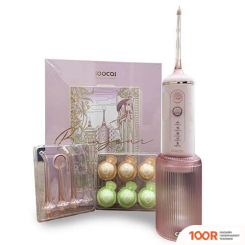 Soocas W3F (С ГЕЛЕМ, 4 НАСАДКИ, РОЗОВЫЙ) (320180)