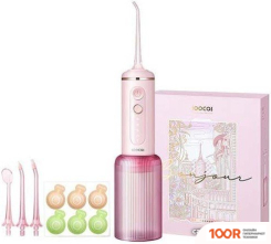 Soocas W3F (С ГЕЛЕМ, 4 НАСАДКИ, РОЗОВЫЙ) (320180)