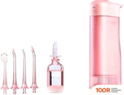 Soocas W1 (РОЗОВЫЙ, 4 НАСАДКИ, ЧЕХОЛ, ОПОЛАСКИВАТЕЛЬ) (320172)