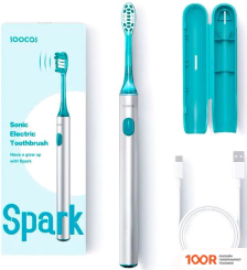 Soocas SPARK TOOTHBRUSH REVIEW MT1 (СЕРЕБРИСТЫЙ) (320162)