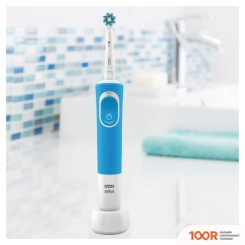 Oral-B VITALITY 190 DUO 3D WHITE + CROSS ACTION (РОЗОВЫЙ/ГОЛУБОЙ) (319892)