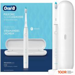 Oral-B PULSONIC SLIM CLEAN 2500 S111.523.2X (БЕЛЫЙ) (319855)