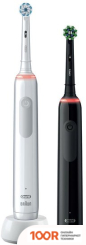 Oral-B PRO 3 3900 DUO CROSS ACTION + SENSI WHITE D505.523.3H (319818)