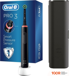 Oral-B PRO 3 3500 CROSS ACTION D505.513.3 (ЧЕРНЫЙ) (319814)