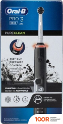 Oral-B PRO 3 3000 PURE CLEAN BLACK D505.523.3 8006540760666 (ЧЕРНЫЙ) (319813)