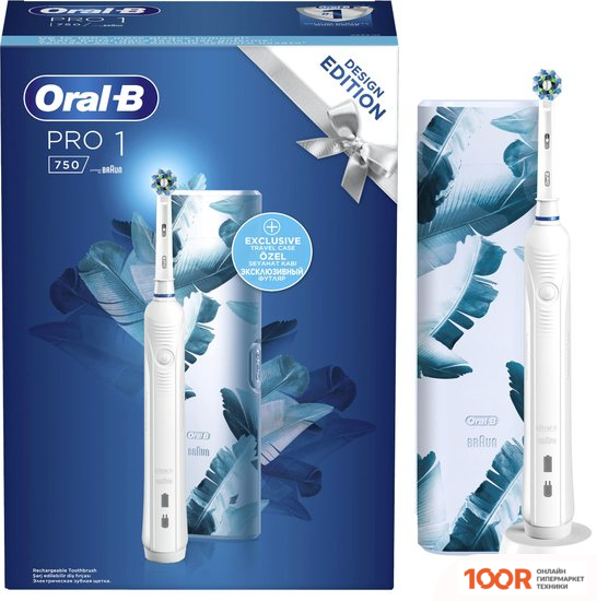 Oral-B PRO 1 750 CROSS ACTION D16.513.1UX (БЕЛЫЙ) (319793)
