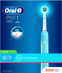 Oral-B PRO 1 570 CROSS ACTION D16.524.1U (ГОЛУБОЙ) (319791)