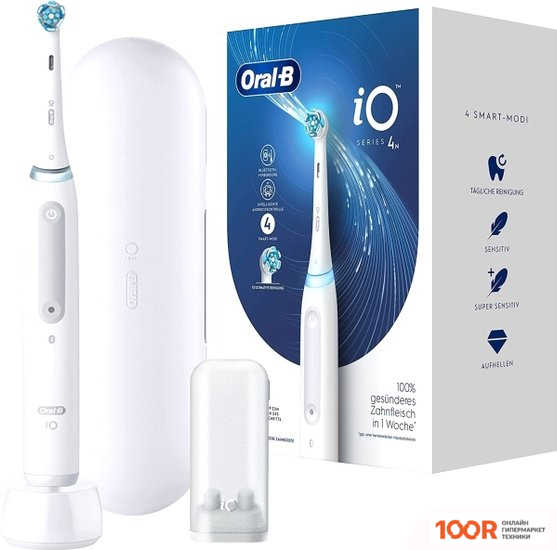 Oral-B IO SERIES 4 I1064.1B6.1DK 4210201414988 (БЕЛЫЙ) (319760)