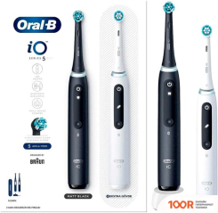 Oral-B IO 5 DUO (ЧЕРНЫЙ/БЕЛЫЙ) (319727)