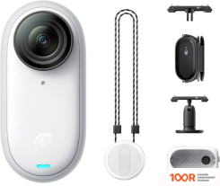 Insta360 GO3 ACTION KIT 64GB (АРКТИЧЕСКИЙ БЕЛЫЙ) (319313)
