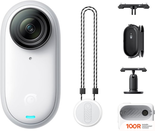 Insta360 GO3 ACTION KIT 64GB (АРКТИЧЕСКИЙ БЕЛЫЙ) (319313)