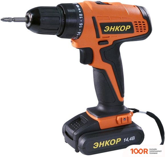 Энкор ДША-2 14.4ЭР/10Л 50025 (С 2-МЯ АКБ 2 AH) (319217)