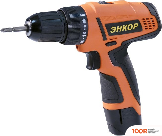 Энкор ДША-2 12ЭР/10Л 50022 (С 2-МЯ АКБ 2 АЧ, КЕЙС) (319216)