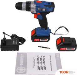 Фиолент ДША1-10-РЭ5-12 9401891 (С 2-МЯ АКБ, КЕЙС) (319186)