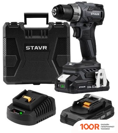 Ставр 18V UNI-M SDD 18BL-2K (С 2-МЯ АКБ, КЕЙС) (319169)