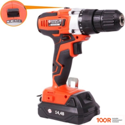 Калибр ДА-14.4-2А+ (С 2-МЯ АКБ, КЕЙС) (319122)