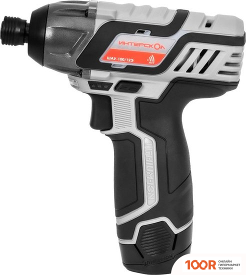 Интерскол ШАУ-100/12Э 808.2.2.70 (С 2-МЯ АКБ, КЕЙС) (319110)