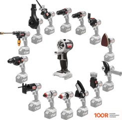 Интерскол МУЛЬТИМАКС БАЗОВЫЙ 755.2.1.45 (С 1-ИМ АКБ, КЕЙС) (319106)