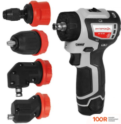 Интерскол КОМБИМАКС ДА-10/12В 36 687.2.2.79 (С 2-МЯ АКБ, КЕЙС) (319096)