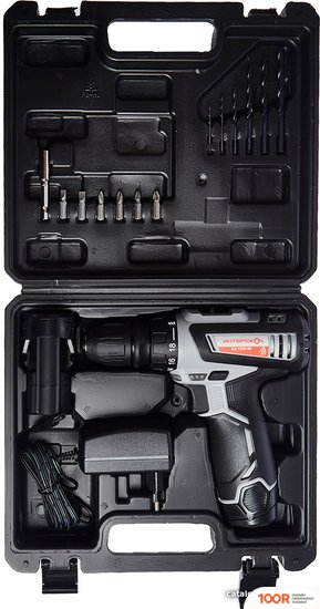 Интерскол ДА-12ЭР-02 КОМБИ (С 2-МЯ АКБ, КЕЙС) (319058)