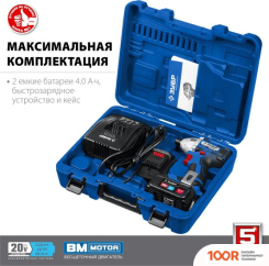 Зубр ПРОФЕССИОНАЛ GVB-250-42 (С 2-МЯ АКБ 4 АЧ, КЕЙС) (319031)