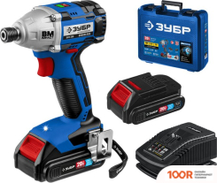 Зубр ПРОФЕССИОНАЛ GVB-250-22 (С 2-МЯ АКБ, КЕЙС) (319030)