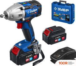 Зубр ПРОФЕССИОНАЛ GB-500-42 (С 2-МЯ АКБ, КЕЙС) (319028)