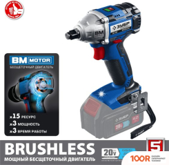 Зубр ПРОФЕССИОНАЛ GB-250 (БЕЗ АКБ) (319025)