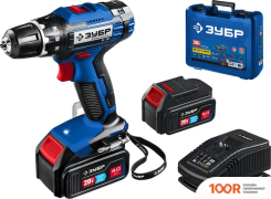 Зубр ПРОФЕССИОНАЛ DL-201-42 (С 2-МЯ АКБ, КЕЙС) (319024)