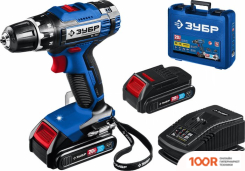 Зубр ПРОФЕССИОНАЛ DL-201-22 (С 2-МЯ АКБ 2 АЧ, КЕЙС) (319023)