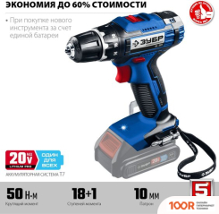 Зубр ПРОФЕССИОНАЛ DL-201 (БЕЗ АКБ) (319022)