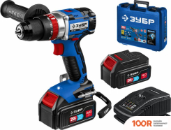 Зубр ПРОФЕССИОНАЛ DBS-201-42 (С 2-МЯ АКБ 4 АЧ, КЕЙС) (319018)