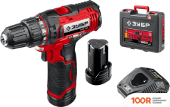 Зубр МАСТЕР ДШЛ-125-22 (С 2-МЯ АКБ, КЕЙС) (319003)