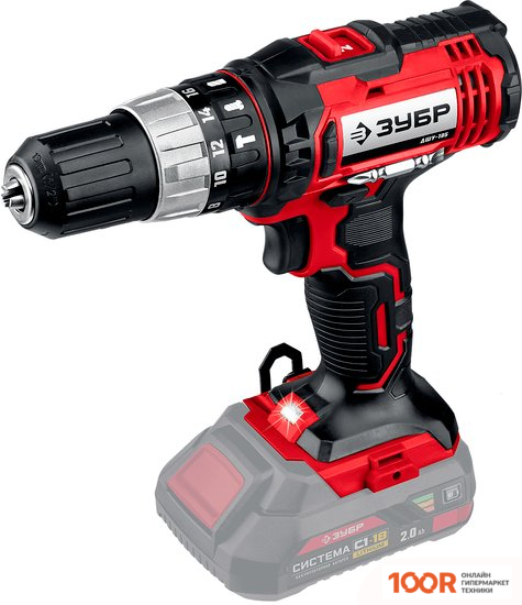 Зубр ДШУ-185 (БЕЗ АКБ) (318992)
