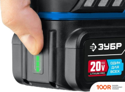 Зубр GB-250-42 (С 2-МЯ АКБ, КЕЙС) (318984)