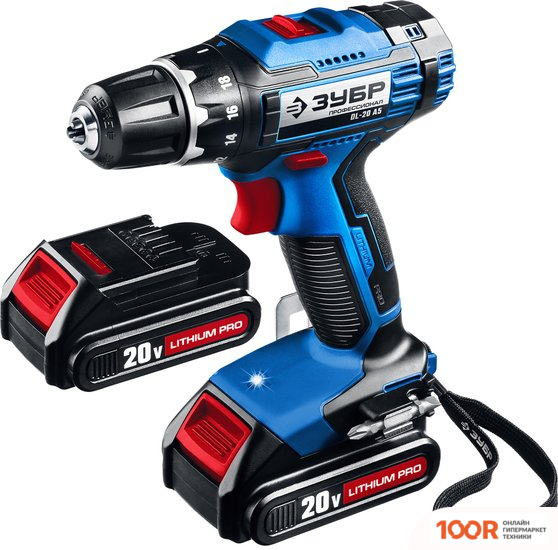 Зубр DB-20 A5 (С 2-МЯ АКБ) (318980)