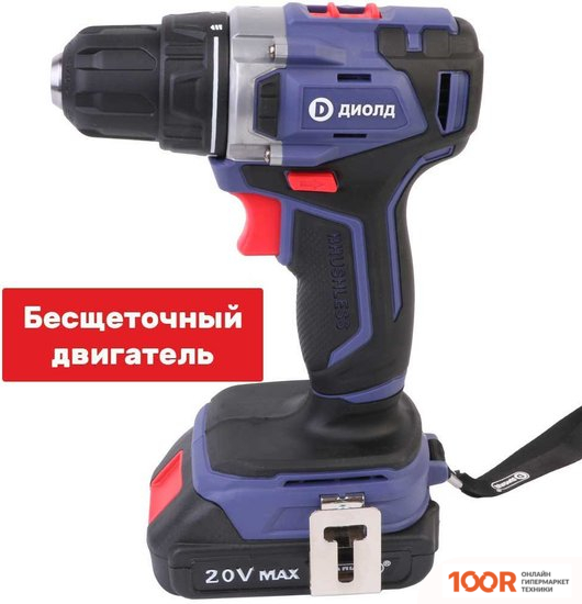 ДИОЛД ДЭА-20Л-08 (С 2-МЯ АКБ, КЕЙС) (318963)