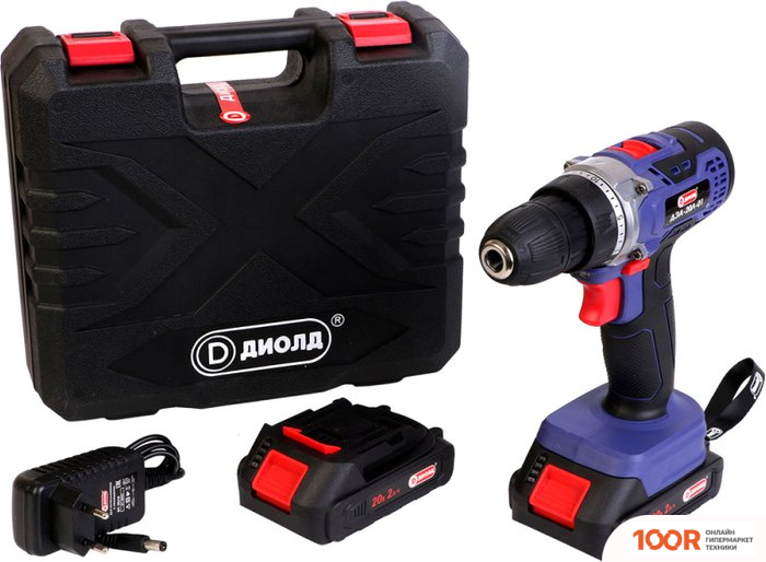 ДИОЛД ДЭА-20Л-01 (С 2-МЯ АКБ, КЕЙС) (318962)