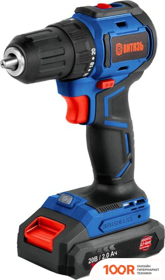 Витязь ДА-520-13 18012022 (С 2-МЯ АКБ, КЕЙС, НАБОР ОСНАСТКИ) (318912)