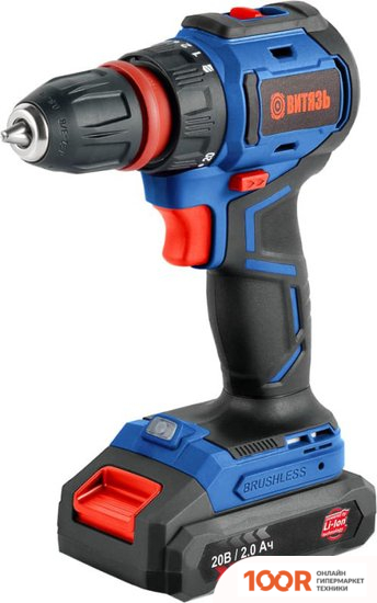 Витязь ДА-520-10БСП 18012024 (С 2-МЯ АКБ, КЕЙС, НАБОР ОСНАСТКИ) (318911)