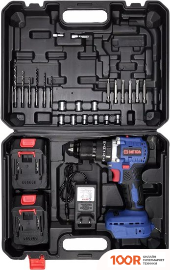 Витязь ДА-1020-У13М 18012027 (С 2-МЯ АКБ, КЕЙС, НАБОР ОСНАСТКИ) (318898)