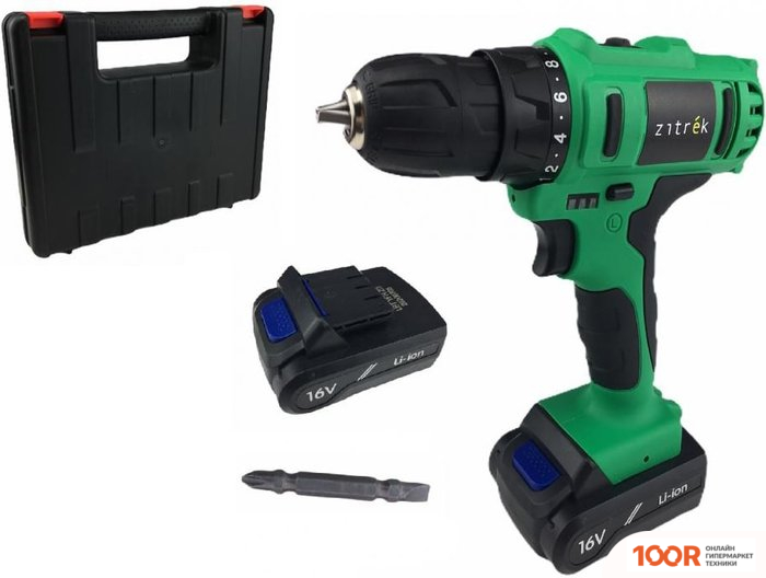 Zitrek GREENPOWER 16-LI 063-4075 (С 2-МЯ АКБ, КЕЙС) (318880)